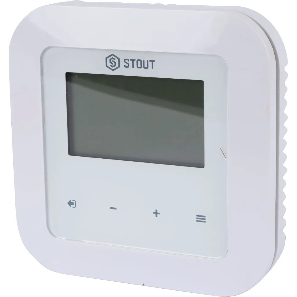 Проводной комнатный регулятор STOUT RI-1 с RS-связью