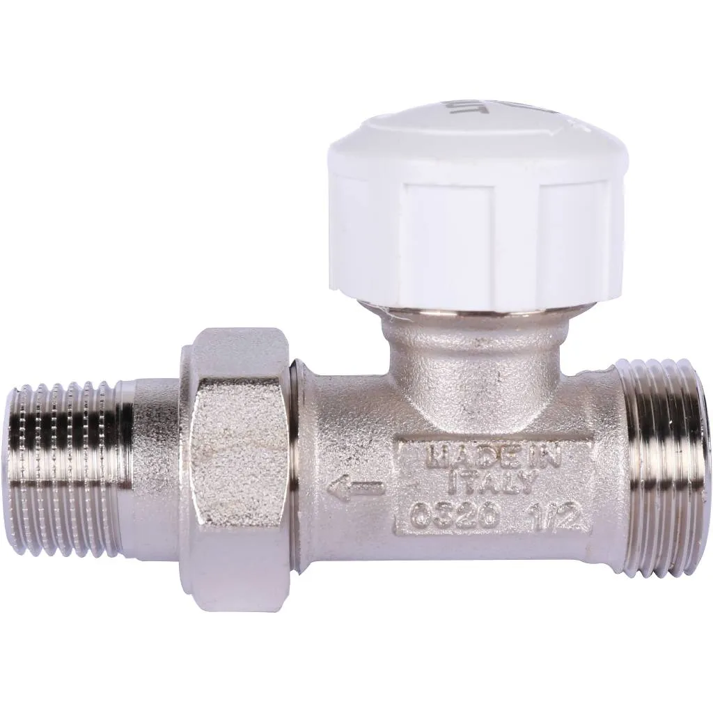 Клапан термостатический прямой STOUT 1/2 х 3/4 ЕК