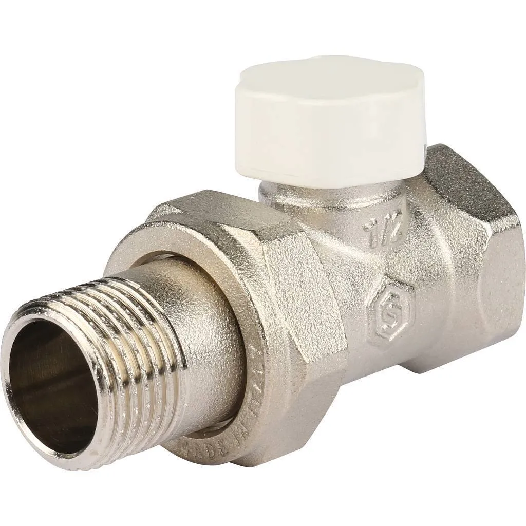 Клапан запорно-балансировочный STOUT SVL прямой 1/2, SVL-1176-000015
