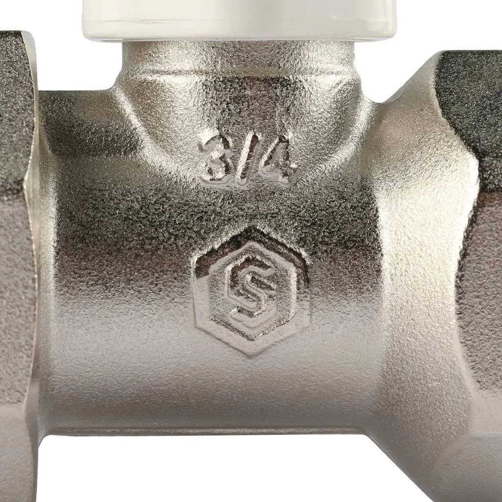 Клапан запорно-балансировочный STOUT SVL прямой 3/4