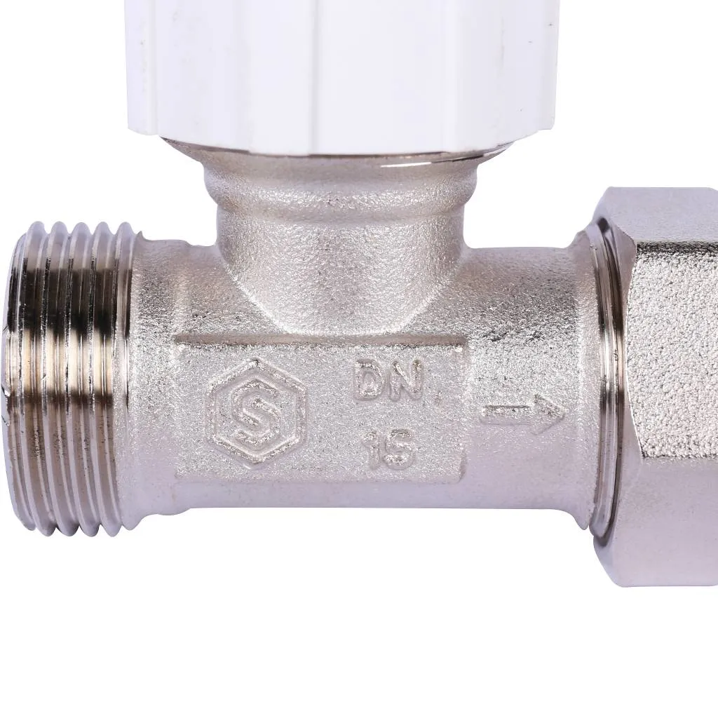 Клапан термостатический прямой STOUT 1/2 х 3/4 ЕК