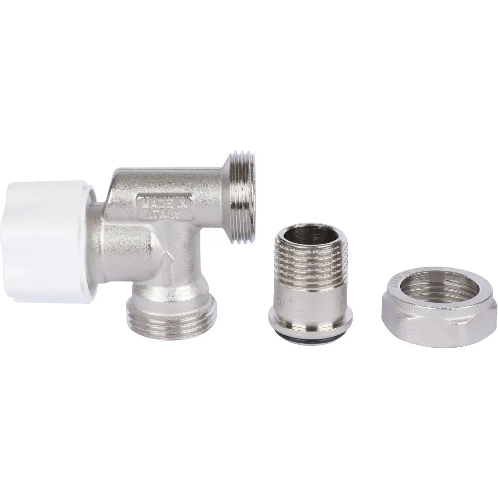 Радиаторный вентиль LUXOR под термостатическую головку с защитным колпачком M320/A