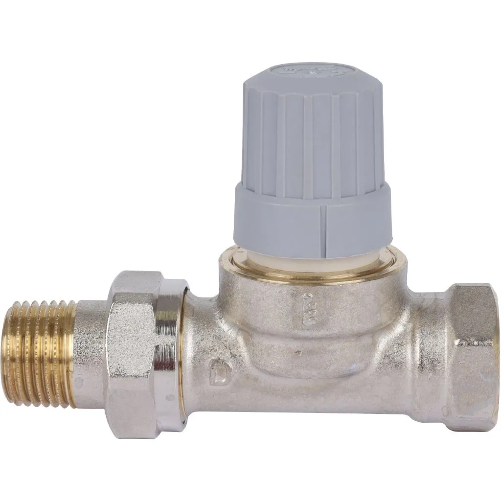 Клапан прямой Danfoss RA-G для однотр. насосной и двухтр.систем отопления Д 15 мм