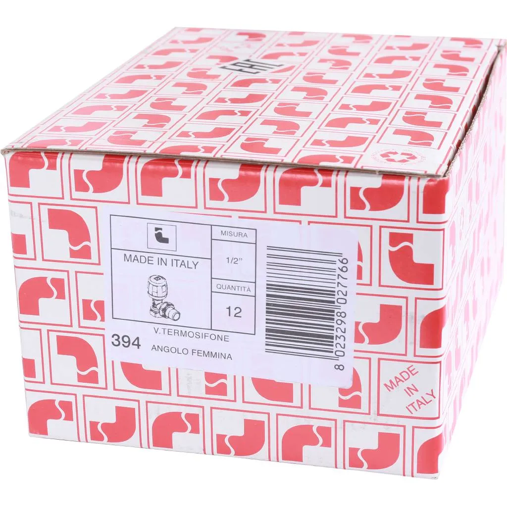 Вентиль регулирующий угловой Itap 394 1/2 для стальных труб