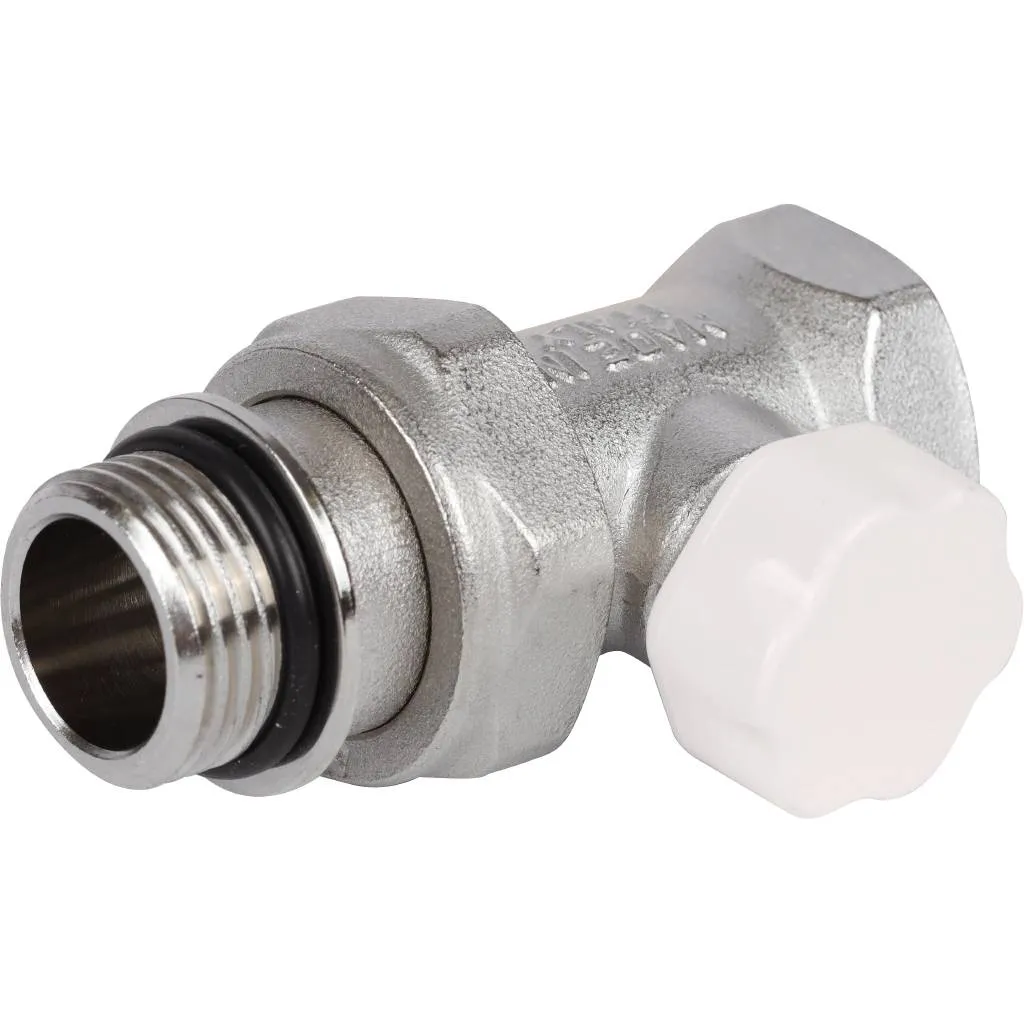 Клапан запорно-балансировочный прямой STOUT SVL 1/2 (с дополнительным уплотнением)