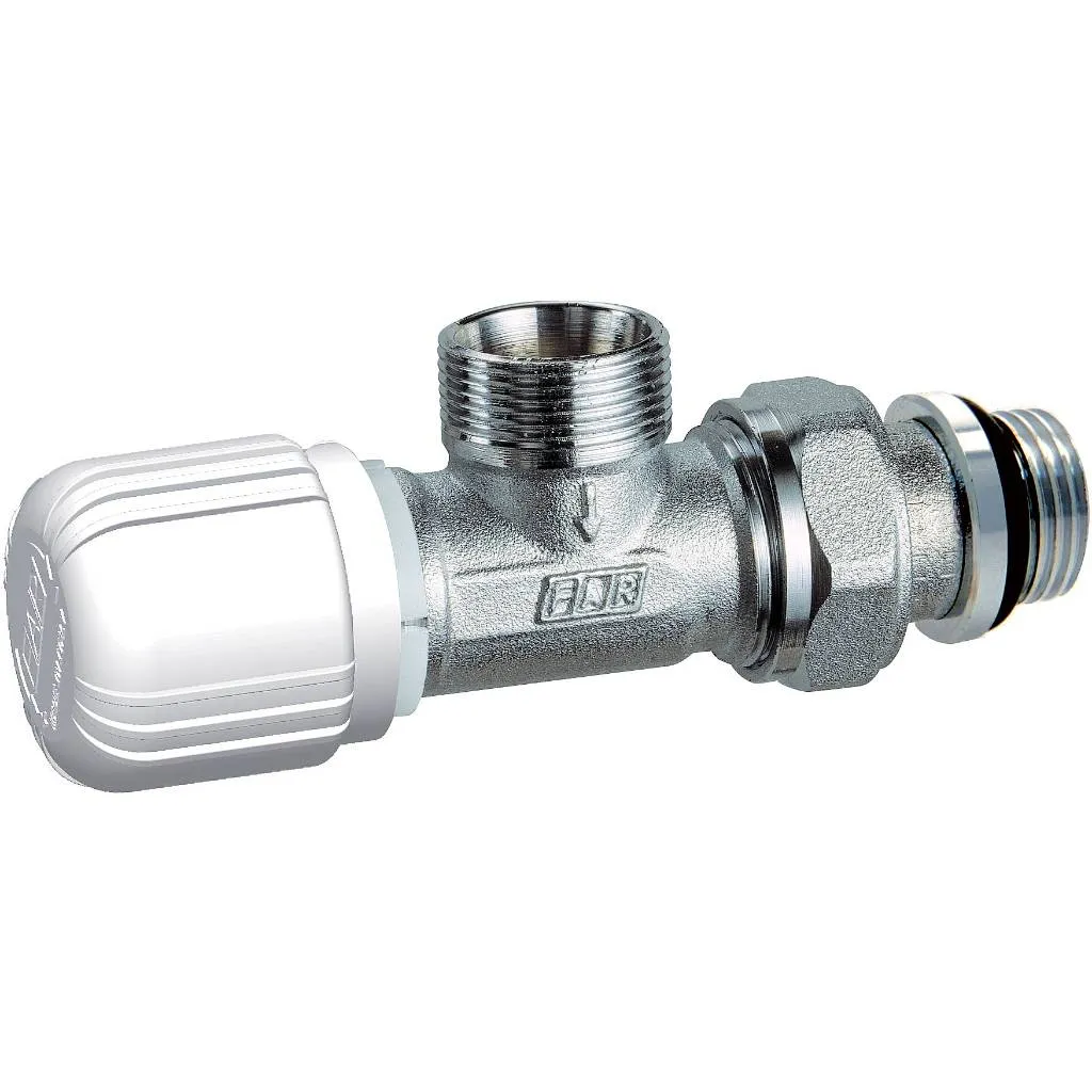 Угловой терморегулирующийся вентиль с горизонтальной буксой FAR (EPDM) М24х19 / 1/2