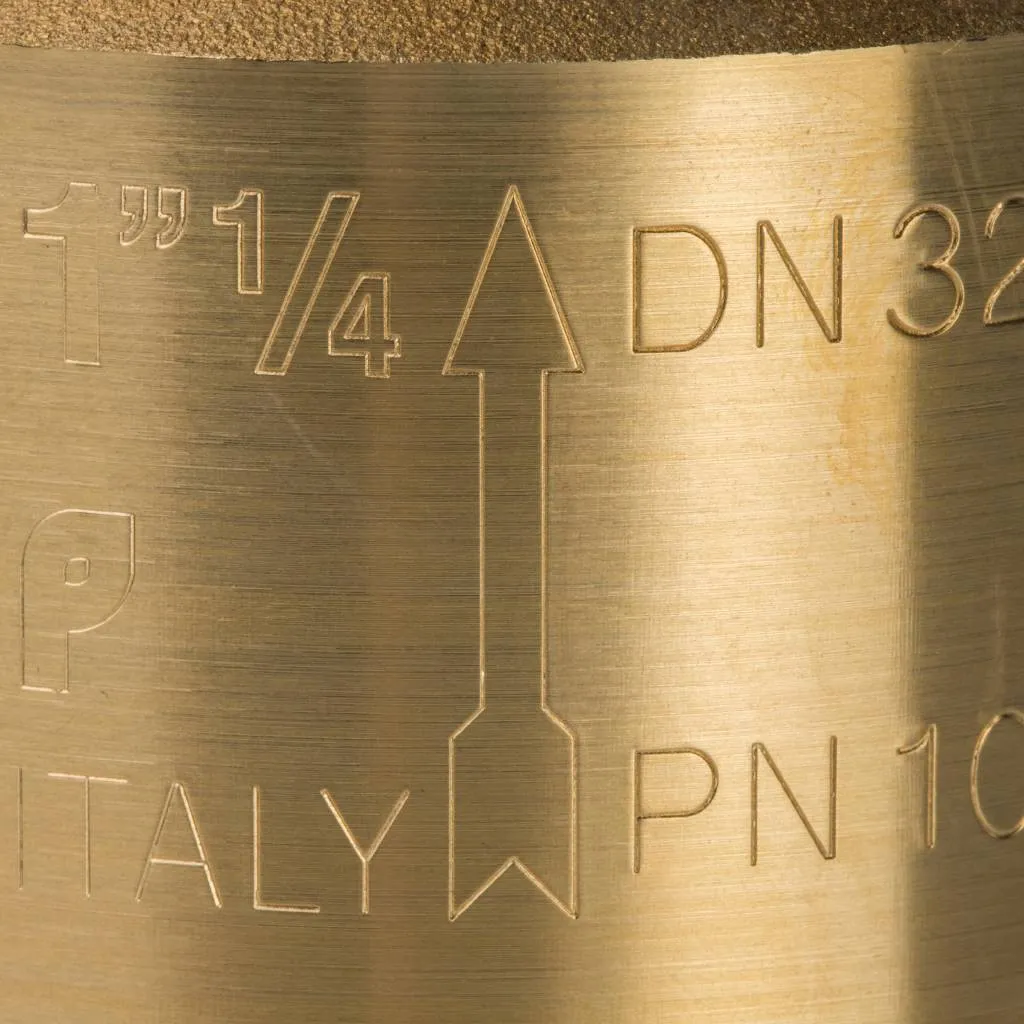 Клапан обратный пружинный муфтовый STOUT 1 1/4 с пластиковым седлом