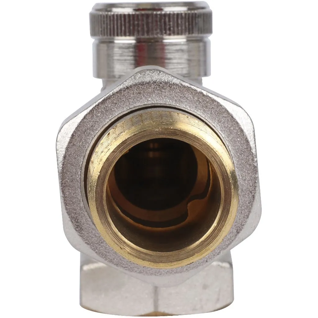 Клапан запорный Danfoss угловой никелированный RLV-20 Danfoss