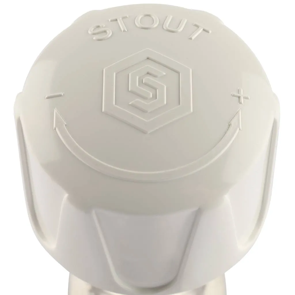 Клапан ручной терморегулирующий STOUT SVR угловой 3/4