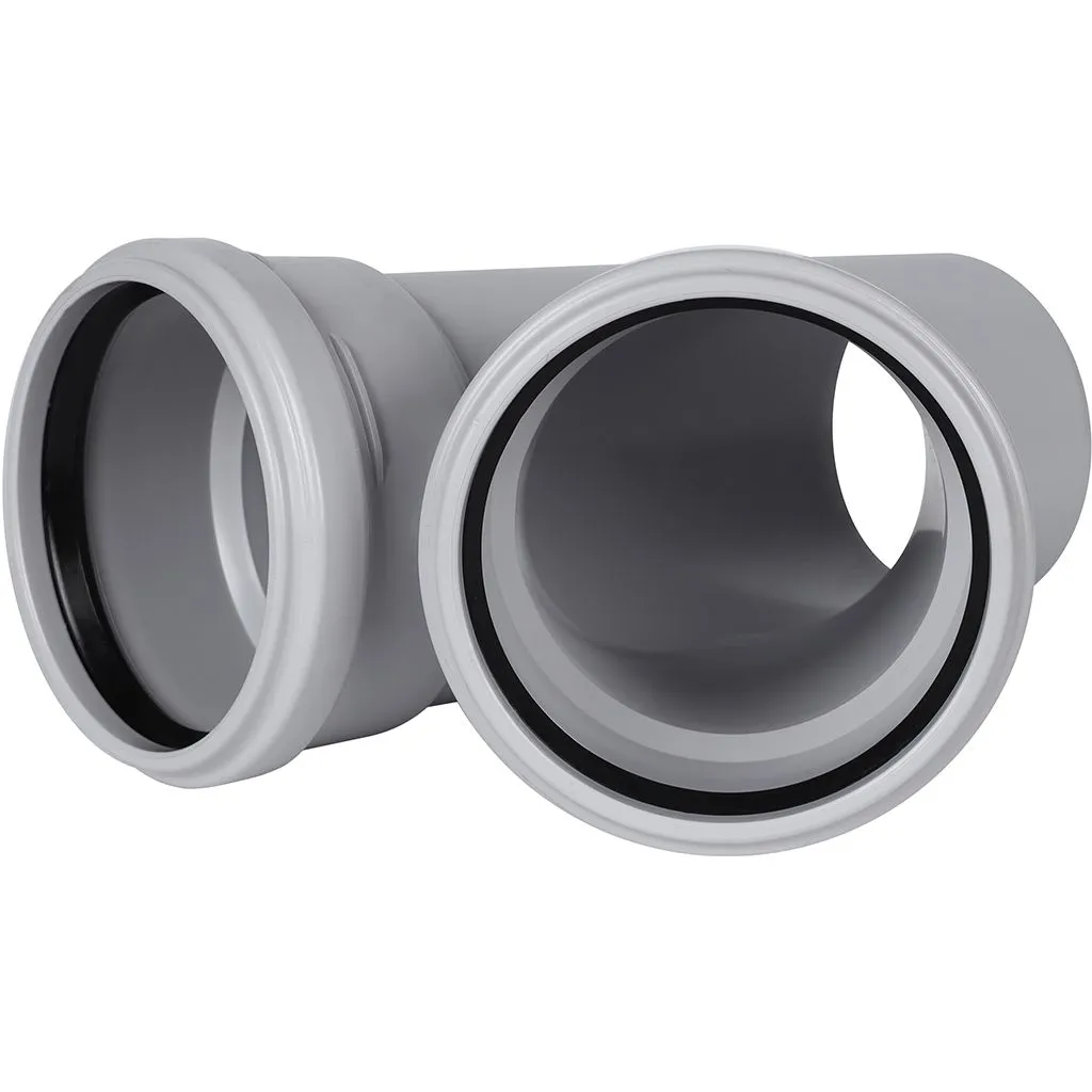 Тройник канализационный бесшумный STOUT D 110 x 110 / 45°