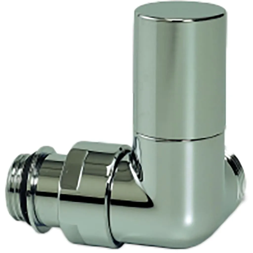 Радиаторный клапан LUXOR RCS 73/A DN 15 1/2 (белый хром.)