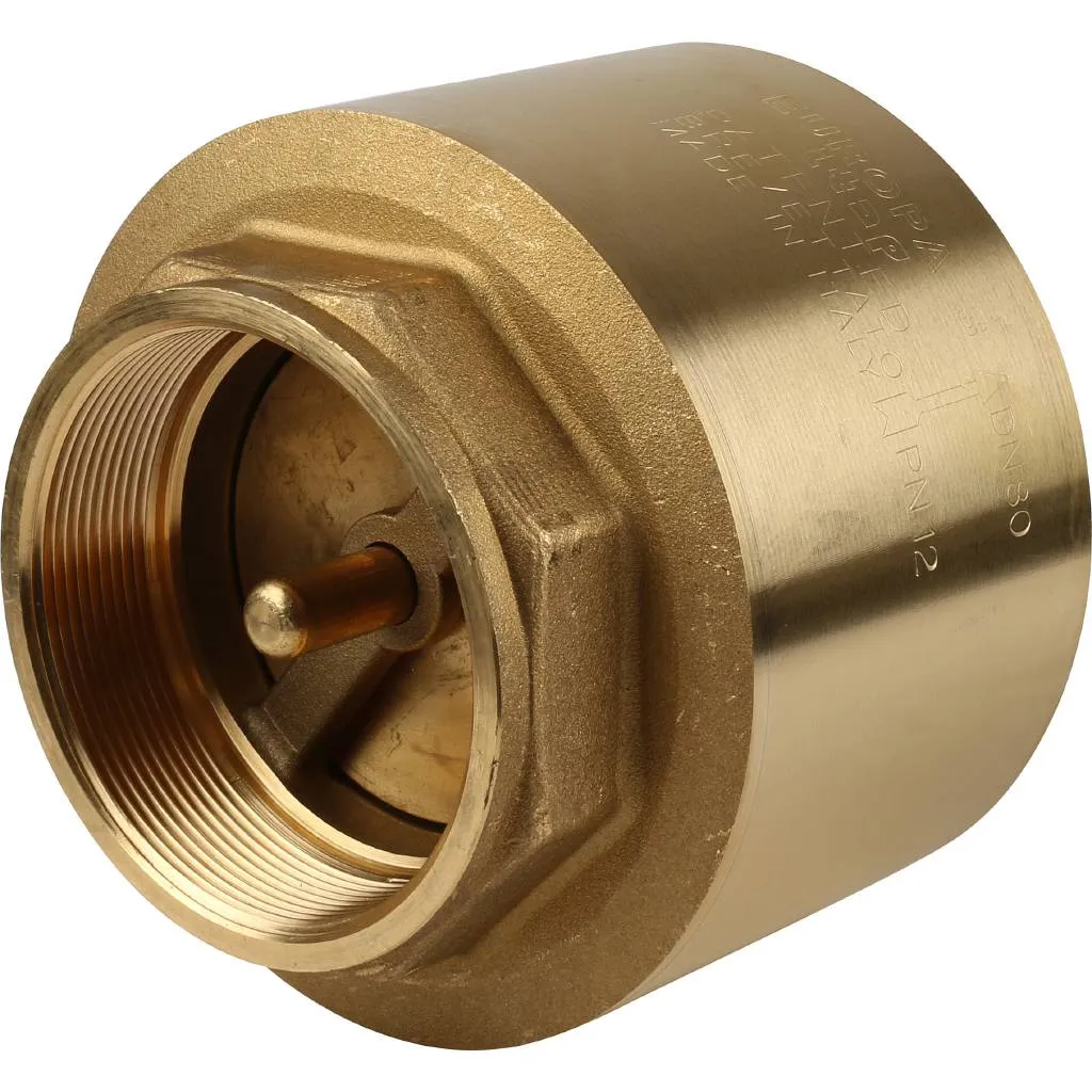 Клапан обратный пружинный муфтовый Itap EUROPA 100 3 с металлическим седлом