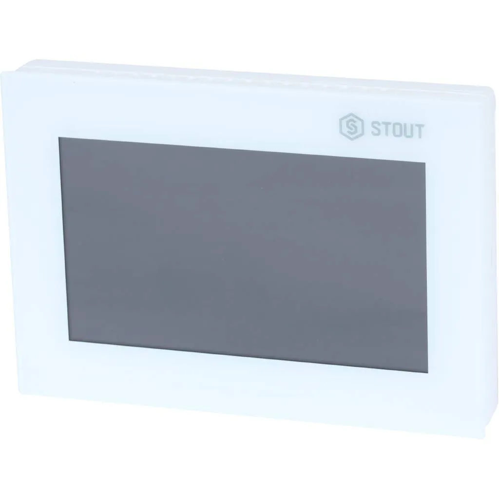 Беспроводная панель управления STOUT M-8e  для рейки L-8e, белая