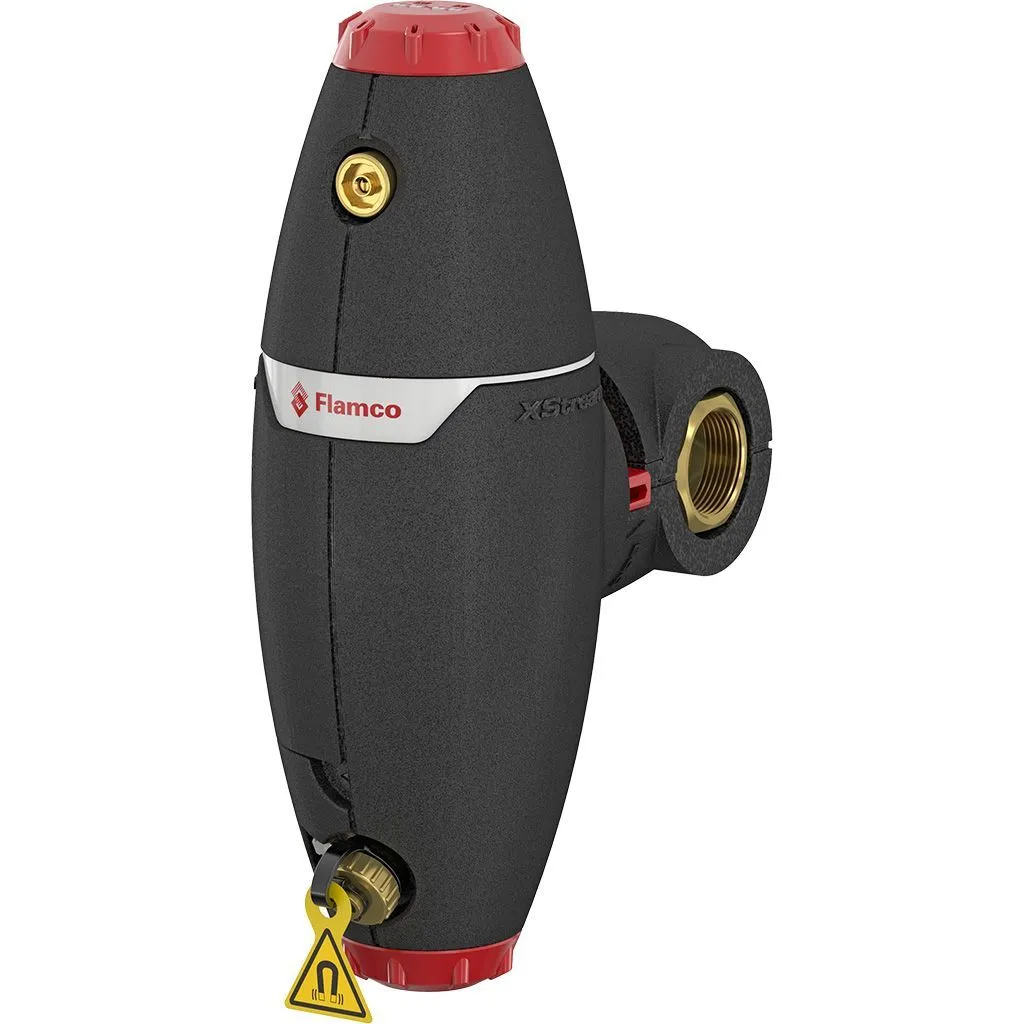 Сепаратор воздуха и шлама Flamco Xstream Vent-Clean DN32, G1? F