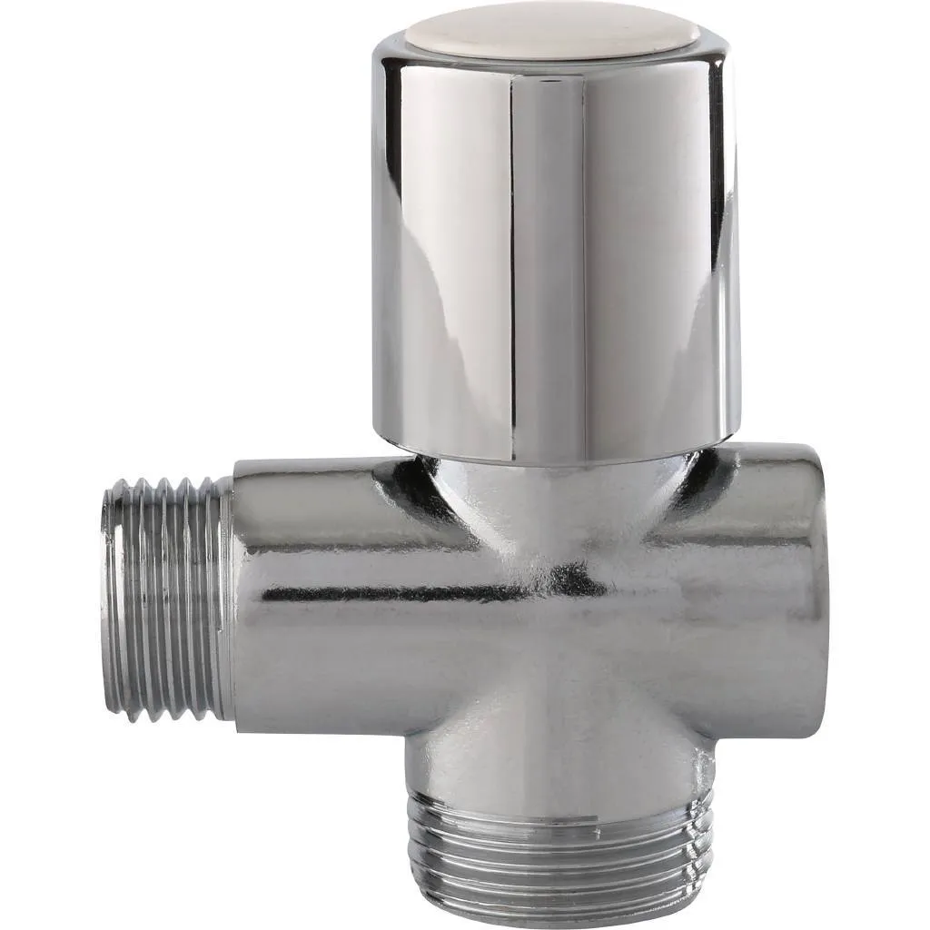 Кран шаровой угловой Itap 255 1/2х3/4х1/2 для стиральных машин трехходовой