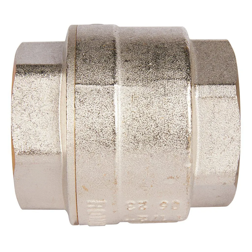 Клапан обратный пружинный муфтовый с металлическим седлом ROMMER 11/2