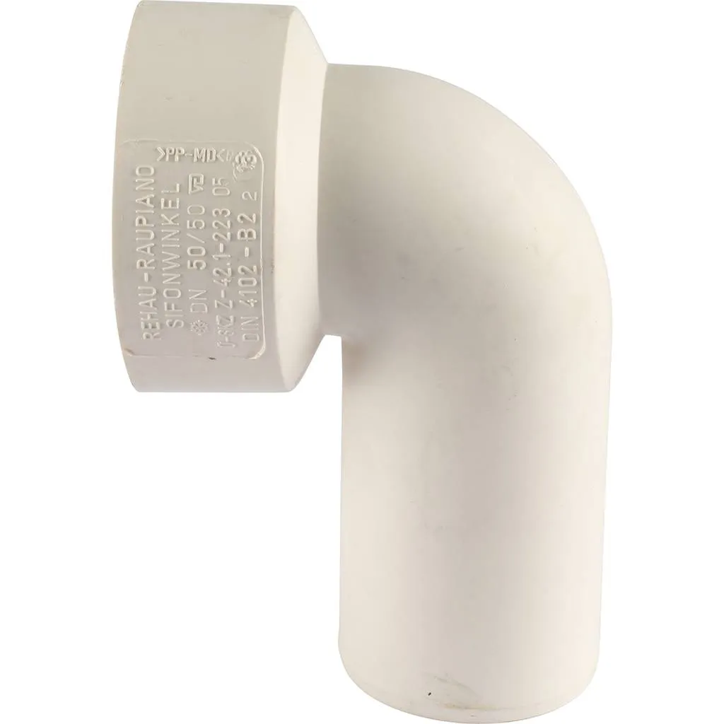 Отвод под сифон РЕХАУ RAUPIANO PLUS Dн 50/50