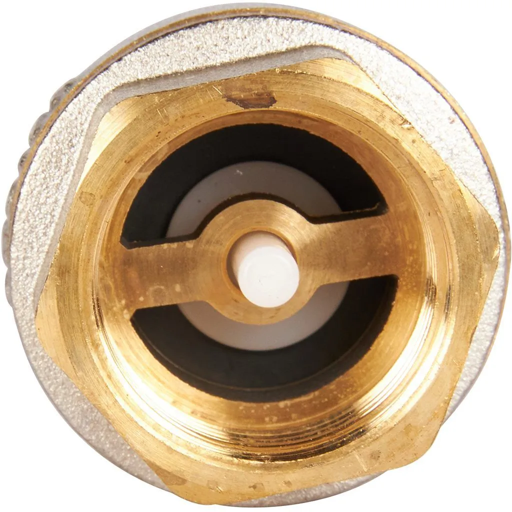 Клапан обратный пружинный муфтовый с пластиковым седлом ROMMER 3/4