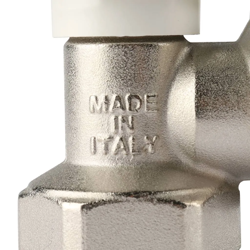 Клапан ручной терморегулирующий STOUT SVR угловой 3/4