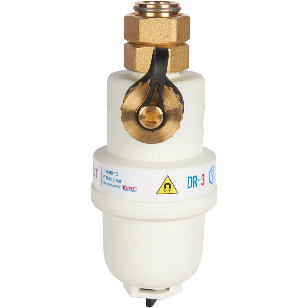 Фильтр -шламоотделитель с магнитом для настенных котлов STOUT G 3/4M-G 3/4RN-G 3/4M,