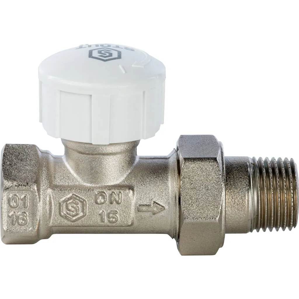 Клапан термостатический STOUT прямой 1/2, SVT-0001-000015