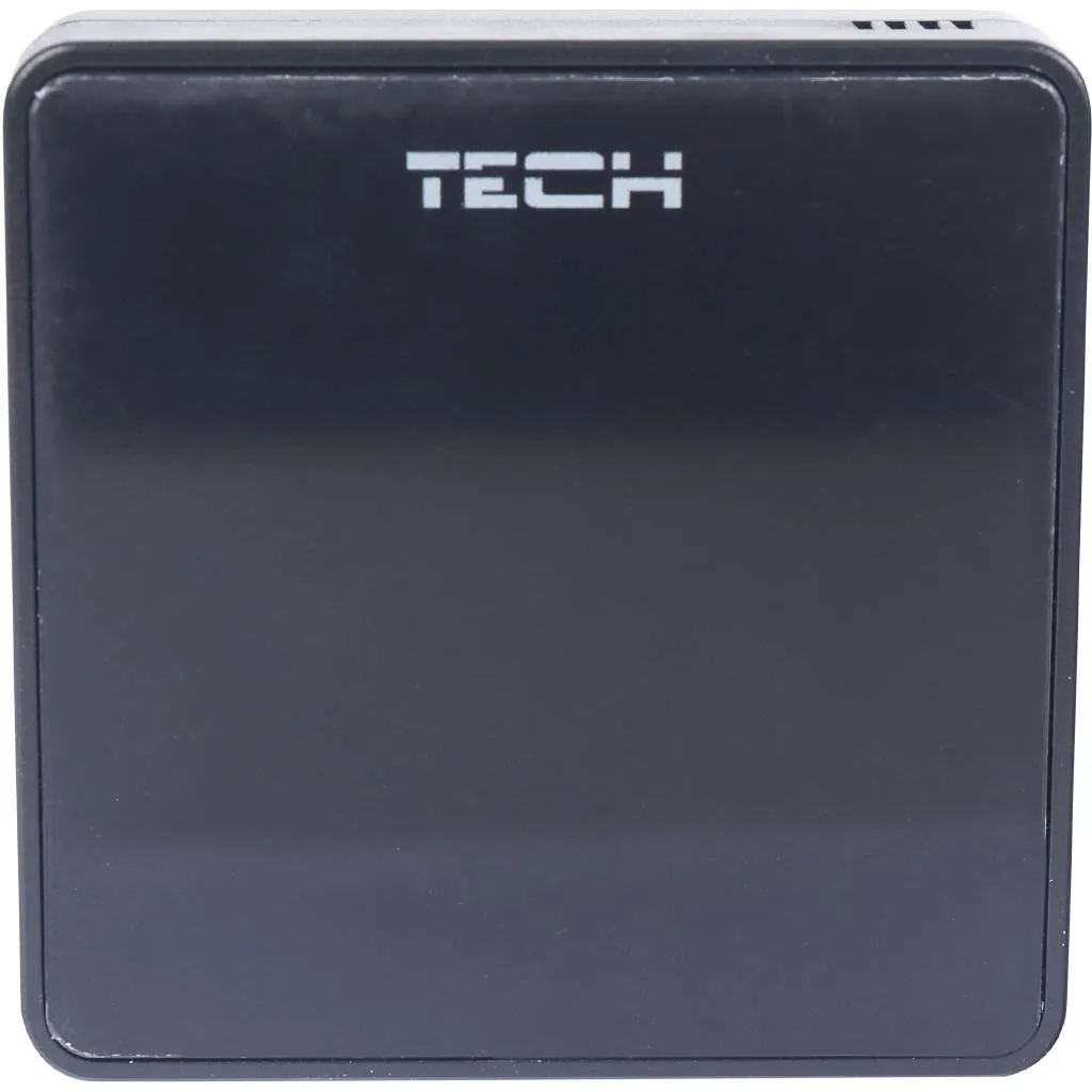 Беспроводной комнатный датчик температуры, черный TECH C-8 f