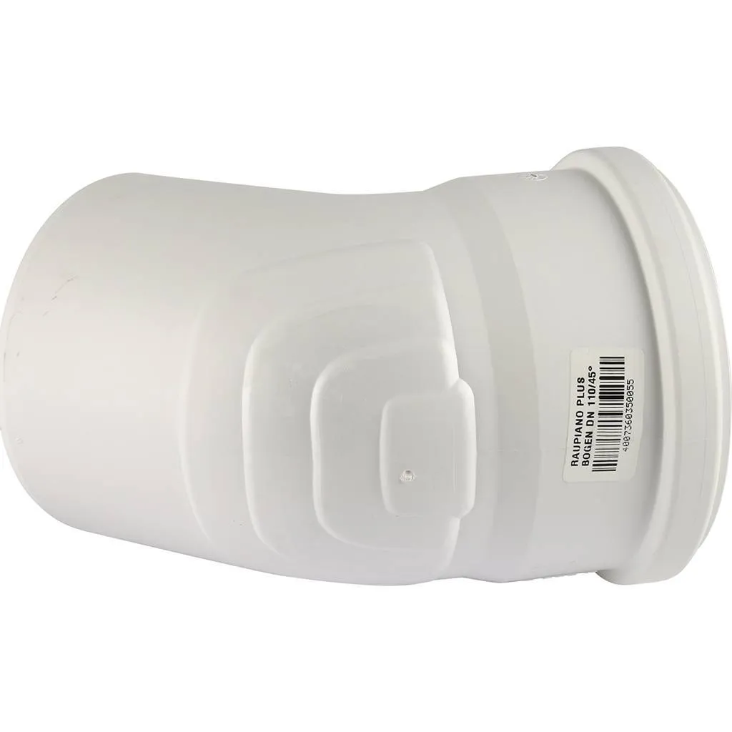 Отвод РЕХАУ RAUPIANO PLUS диам. 110 на 45°