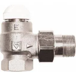 Термостатический клапан HERZ ГЕРЦ TS-E, угловой 3/4