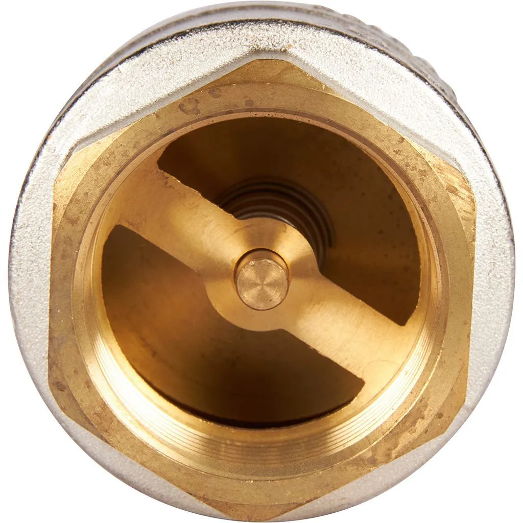 Клапан обратный пружинный муфтовый с металлическим седлом ROMMER 11/2