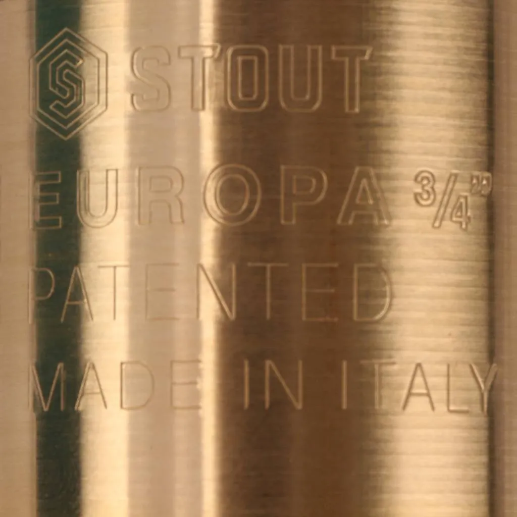 Клапан обратный пружинный муфтовый STOUT 3/4 с металлическим седлом