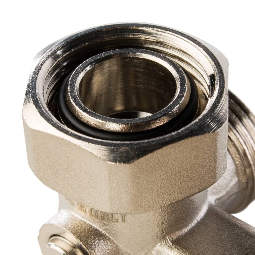 Узел нижнего подключения радиатора STOUT для двухтрубной системы, угловой  3/4, SVH-0004-000020