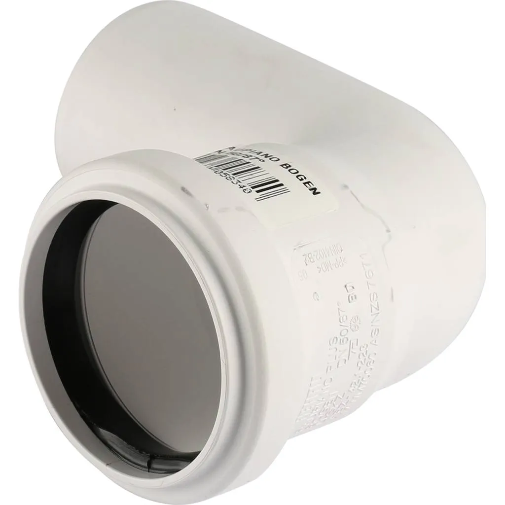 Отвод РЕХАУ RAUPIANO PLUS диам. 50 на 87°