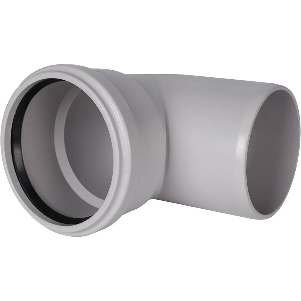 Отвод канализационный бесшумный STOUT D 110 х 87,5°