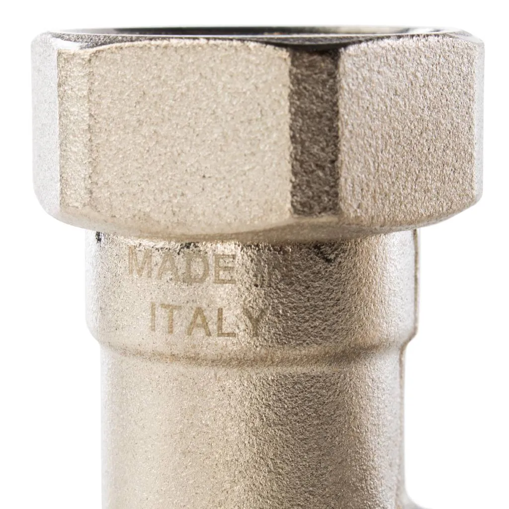 Узел нижнего подключения радиатора STOUT для однотрубной системы, прямой 3/4, SVH-0001-000020