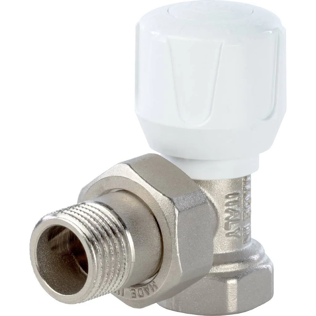 Клапан ручной терморегулирующий STOUT SVR угловой 1/2
