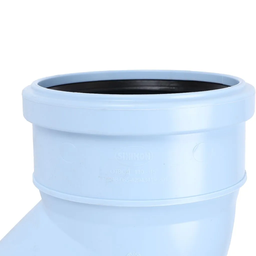 Отвод Sinikon ПП D 110*45° Rain Flow