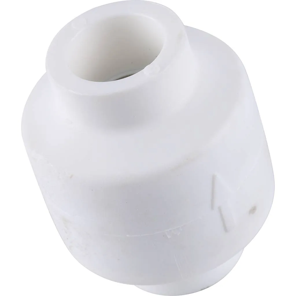 Обратный клапан Kalde d=20 для полипропиленовых труб под сварку (цвет белый)