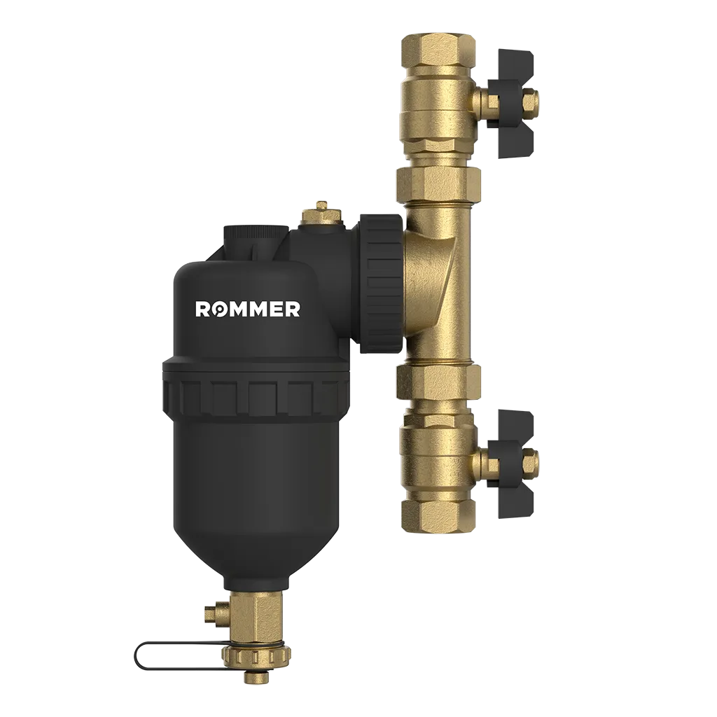 Магнитный сепаратор шлама ROMMER RFW-0081-000820 поворотный, ВР 3/4  корпус- композит