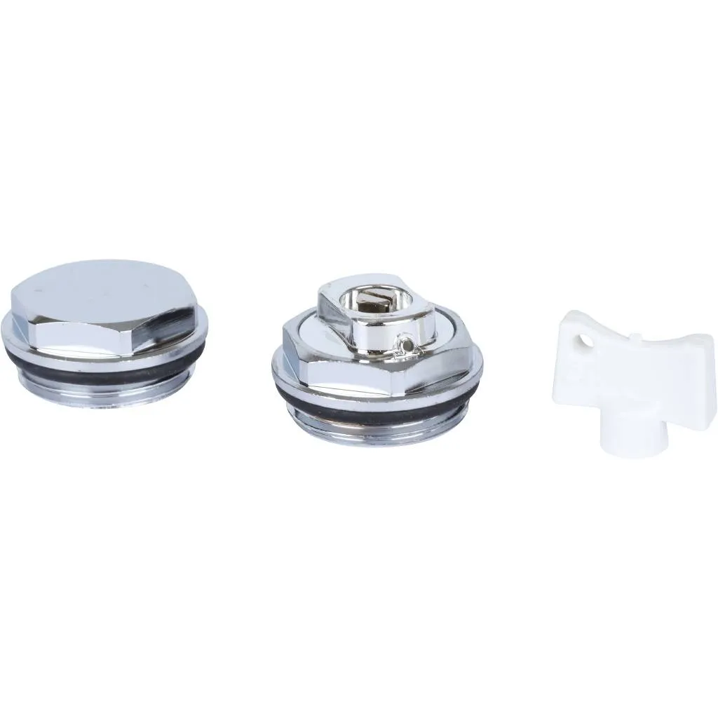 011048 08 Global KIT 3/4 Присоединительный набор для радиатора (цвет cod.08 grigio argento opaco metallizzato 2676 (серый))