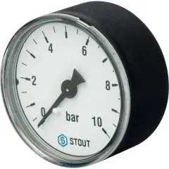 Манометр аксиальный STOUT 50 мм