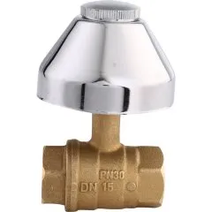 Кран шаровой встраиваемый Itap 136 1/2 с колпачком