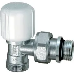 Угловой регулирующий вентиль FAR М24х19 / 1/2