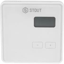 Беспроводной комнатный двухпозиционный регулятор STOUT ST-294v2, белый