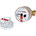 Счетчик горячей воды (Ду=15мм, L=80мм, Qном=1,5 м3/ч, с накладным модулем LoRaWAN)