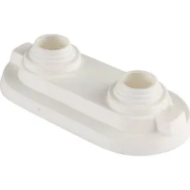 *12407771001 REHAU RAUTITAN Декоративная накладка для 2 труб Stabil/Flex, Дн 16/20мм