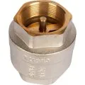 Клапан обратный пружинный муфтовый с металлическим седлом ROMMER 11/2