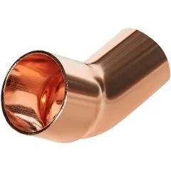 Отвод JINTIAN 45° ВП-НП 15 медь 15 под пайку JT-1504015