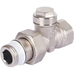 Вентиль Meibes тип IG/N прямой, 1/2 x1/2 , никел. покр.