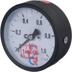 Манометр общетехнический РОСМА 63 мм 150 градусов 1/4 давление 1 МРа осевое присоединение ТМ-310Т