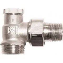 Соединитель для радиатора HERZ с уплотнением сфера-конус угловой 1/2 x 3/4 EK